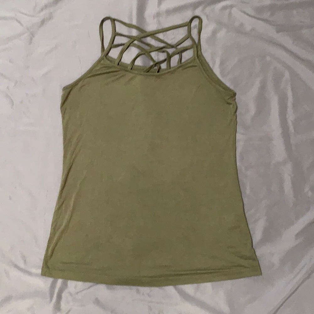 Army Green Tank Top
